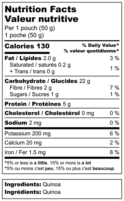 Quinoa - Simple, unflavoured quinoa